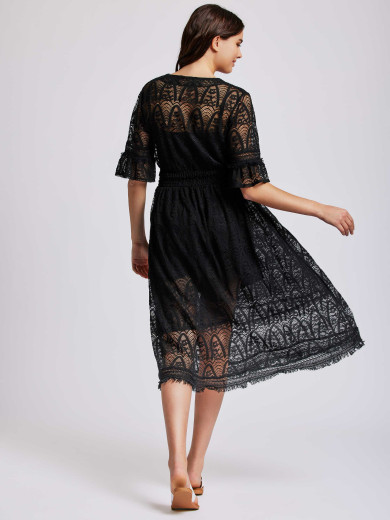 Довга літня сукня Iconique IC24-136