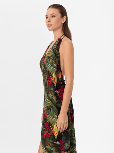 Сукня-сарафан з віскози та шовку Marc & Andre LD26-06-2616