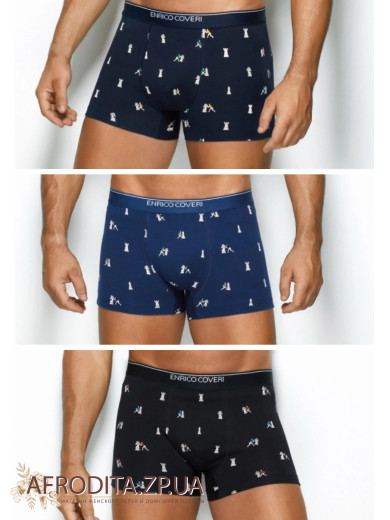 Мужские трусы боксеры Enrico Coveri EB1268