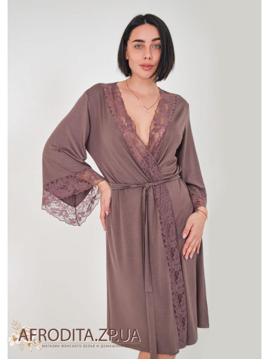 Женский халат на запах 1347-60868
