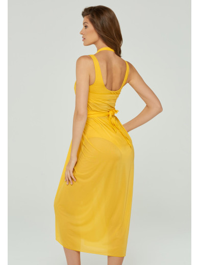 Пляжна туніка жовтого кольору Marc&Andre CU21-11