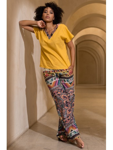 Жіночий комплект з брюками Камбоджа 5276