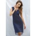 Женская ночная сорочка Shato 2310 темно-синий