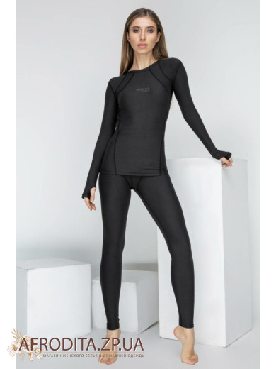 Жіночий термокомплект лонгслів + лосині Totalfit 82476