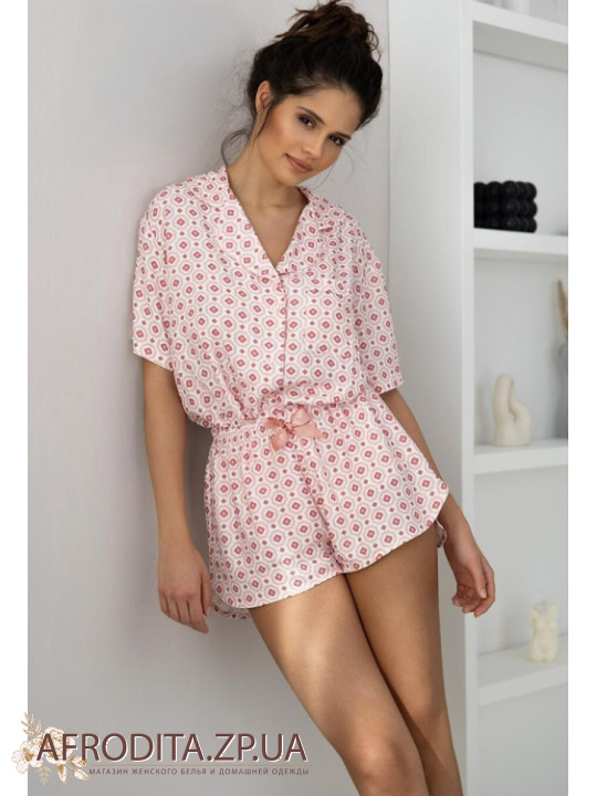 Женская пижама с шортами из вискозы Sensis 82652