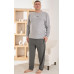 Батальная мужская пижама из хлопка PIJAMONI 83052