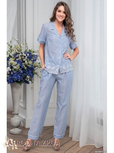 Жіноча піжама з брюками "Ніцца" 6716