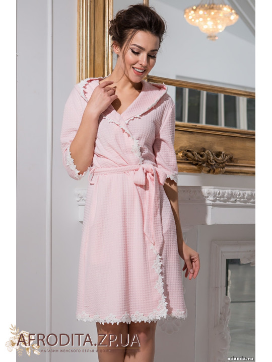 Женский теплый халат "Вивьен" 6367