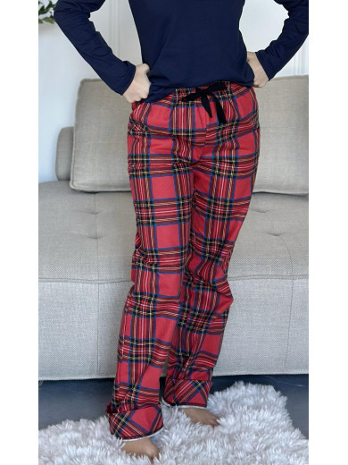 Домашние женские штаны Cosy 82730 из фланели