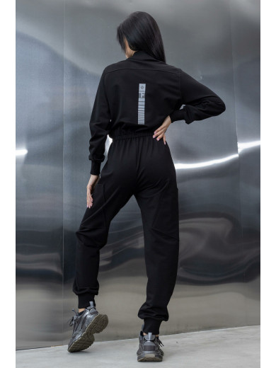 Комбинезон черного цвета Totalfit F52-LD10