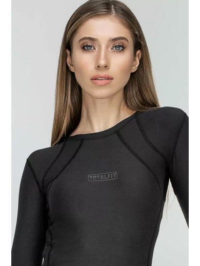 Женский лонгслив из микрофибры Totalfit 82519