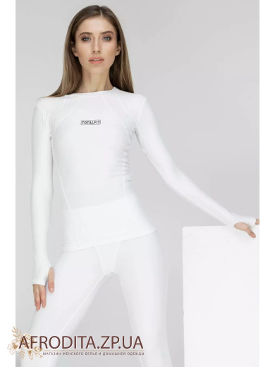 Женский лонгслив из микрофибры Totalfit 82516