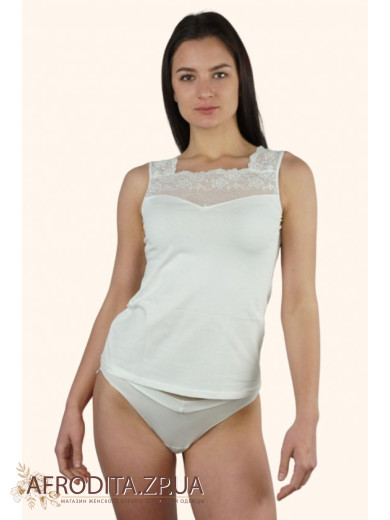 Майка с кружевом Janira 40033