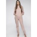 Жіночий костюм зі штанами Wiktoria 1315 пудра