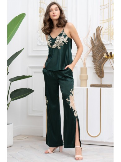 Женская пижама-тройка шелковая Феллини 3916