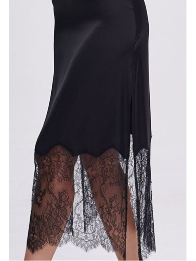 Ночнушка жіноча Shato 2702 чорній