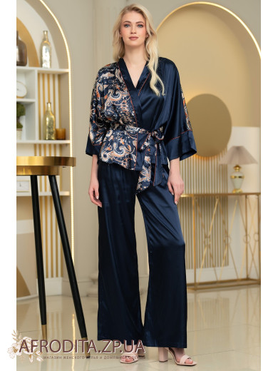 Женский комплект-тройка с брюками Зодиак 7286