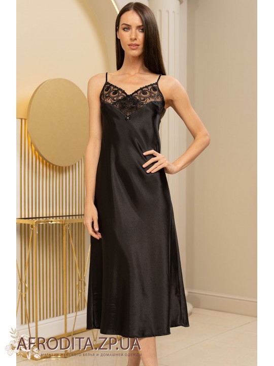 Женская шелковая сорочка Багира 4437