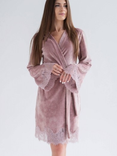 Жіночий велюровий халат Shato 1930
