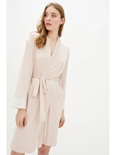 Нежный женский халат German Volf 100057