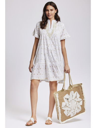 Туніка-сукня Iconique IC24-013 із бавовни