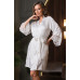 Женский белый халат Мелани 7273