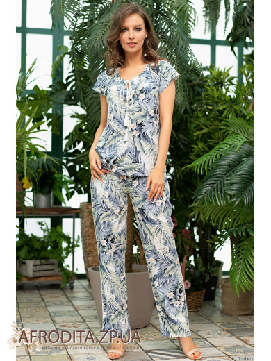  Піжама жіноча з брюками "Мадейра" 6976