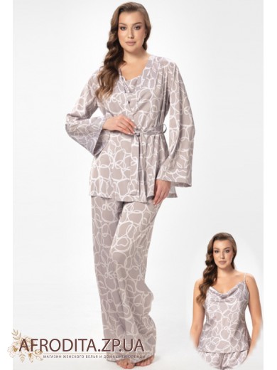 Домашній комплект трійка зі штанами Shato 2502