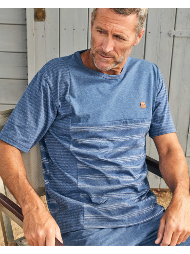 Піжама чоловіча з шортами Massana P231328