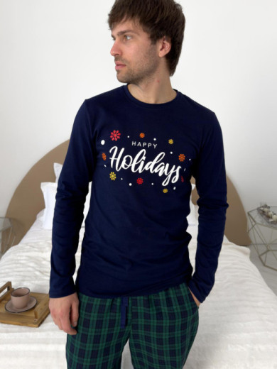 Мужская пижама со штанами Cosy 82611