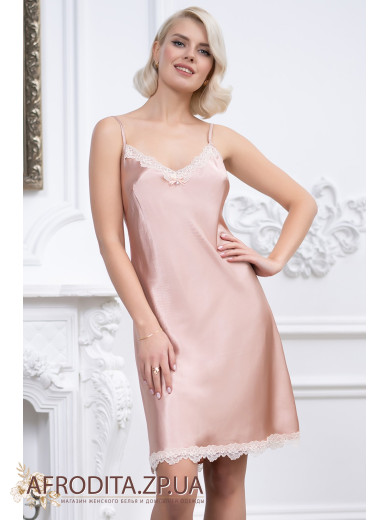 Атласная ночная сорочка "Джулия" 8730-2