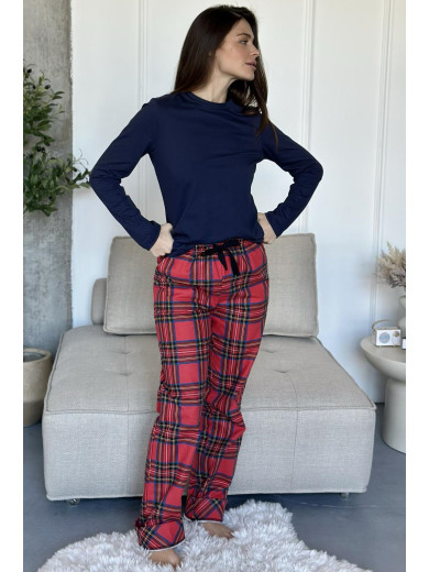 Домашние женские штаны Cosy 82730 из фланели