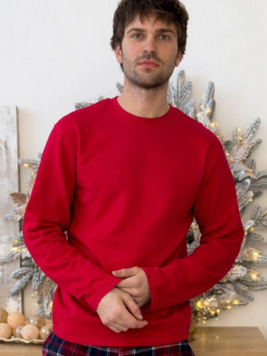 Фланелевая мужская пижама Cosy 82679