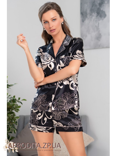 Жіноча піжама з шортами "Да Вінчі" 8434