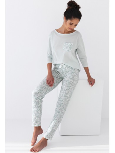 Жіноча піжама зі штанами Sensis Flora