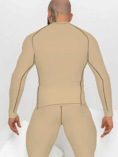 Мужской термогольф из микрофибры Totalfit 82576