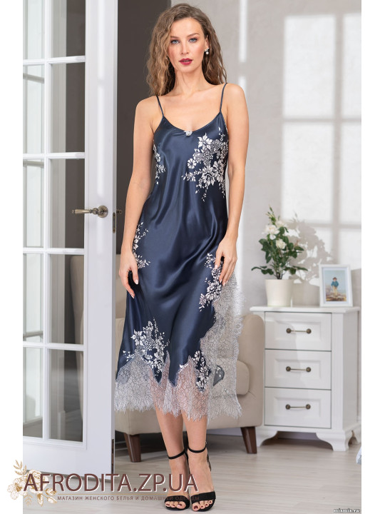 Довга нічна сорочка "Олександрія" 3578-1