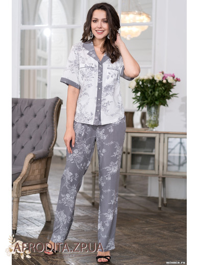 Женская пижама со штанами "Коллет" 6556