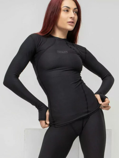 Женский лонгслив из микрофибры Totalfit 82519