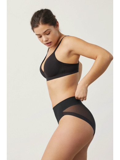 Черные утягивающие трусы Ysabel Mora 44288