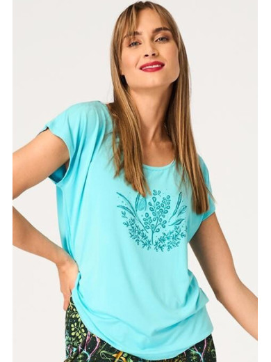 Женская пижама со штанами Key 82775 из вискозы