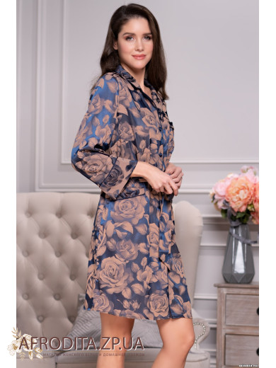 Халат-рубашка "Роза Реджина" 8537