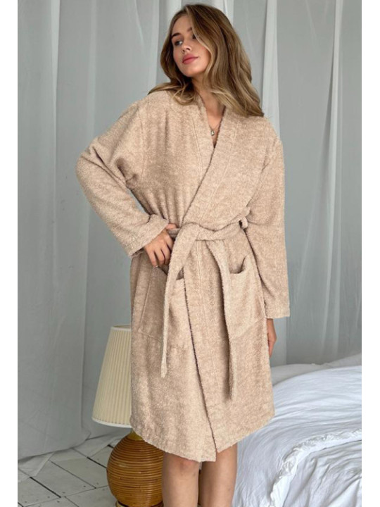 Махровый женский халат Cosy 82930