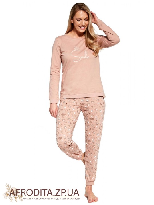 Жіноча піжама зі штанами 160-23