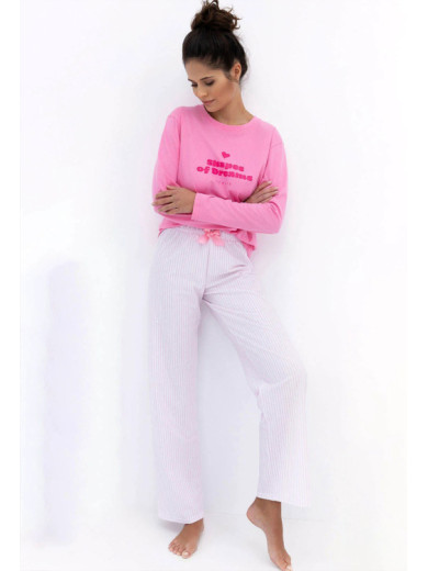 Піжама жіноча з бавовни зі штанами Sensis 82651