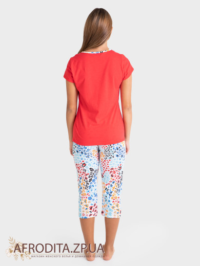 Женская пижама с бриджами Massana P231246