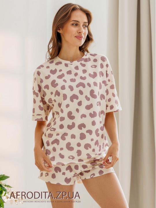 Пижама женская с шортами Roksana 82828