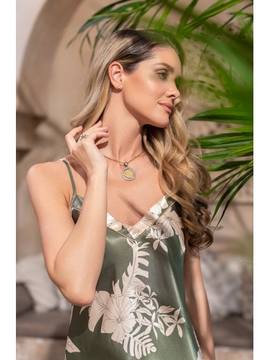 Женская шелковый сорочка Лоренса 4240