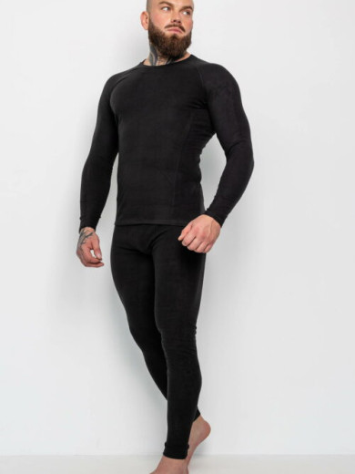 Мужские термоштаны из микрофлиса Totalfit 82566