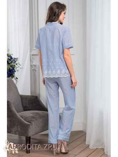 Жіноча піжама з брюками "Ніцца" 6716